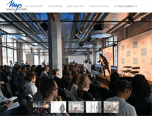 Tablet Screenshot of marketing-mit-pfeffer.com